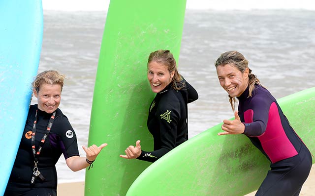 cours et stages de surf classic à Seignosse près d'Hossegor