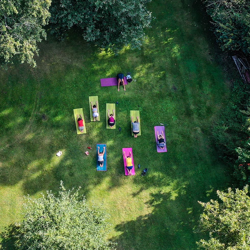 Surf et yoga dans les Landes