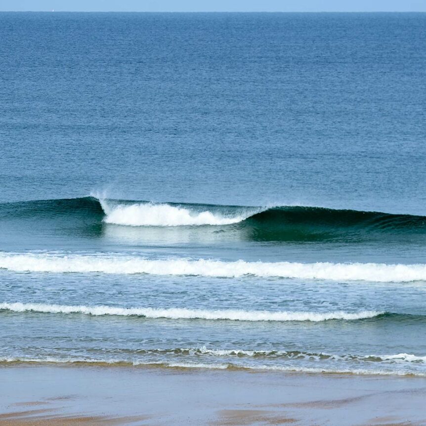 Plage des Casernes à Seignosse - beach break