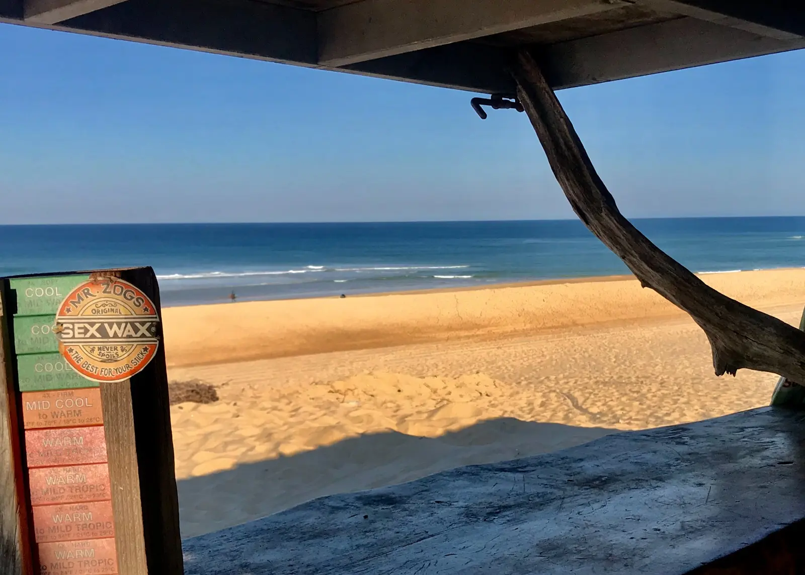 Vue plage des Casernes